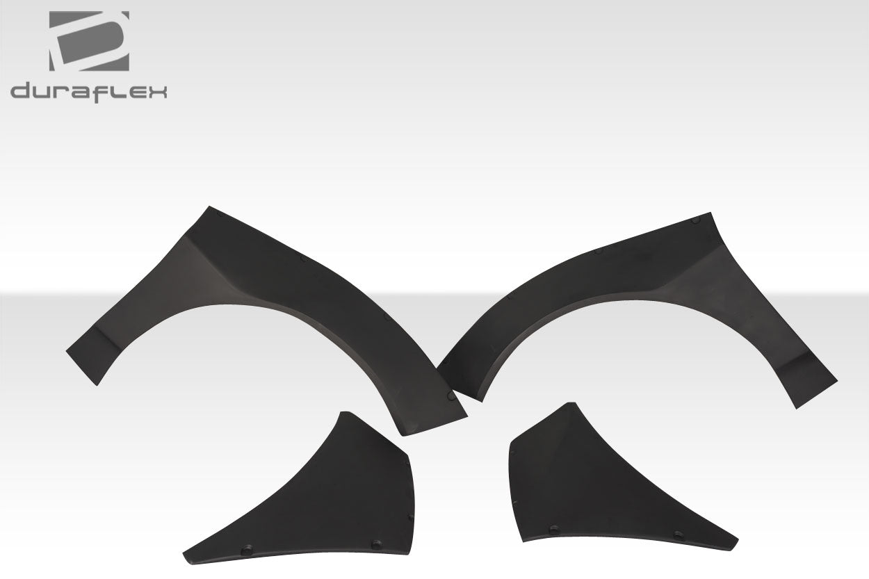 2020-2023 Chevrolet Corvette C8 Duraflex Gran Veloce Wide Body Front Fender Flares - 4 Piece ( for use with 116591 )